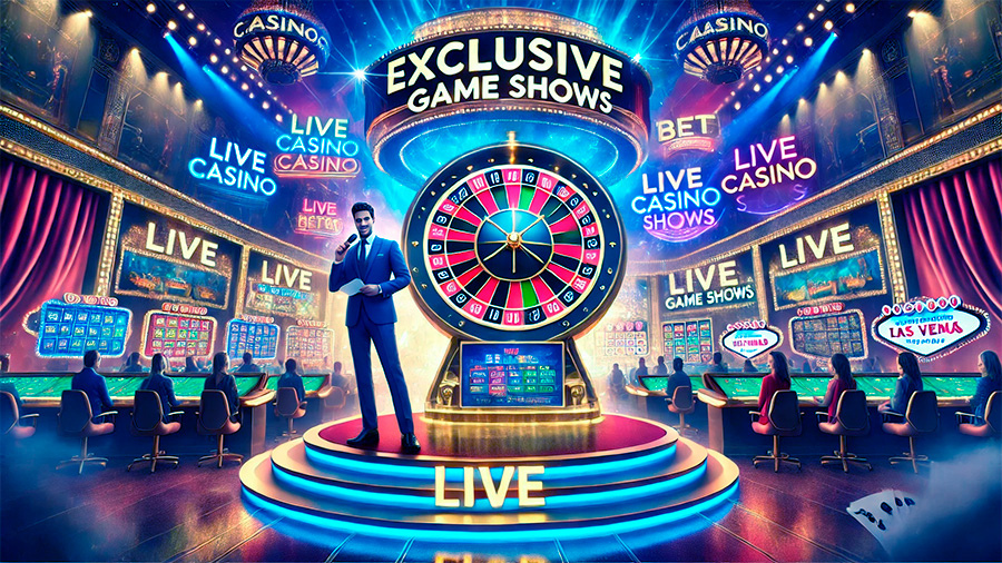 Exklusive Gameshows im Live-Casino